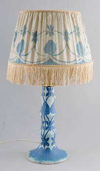 BORDSLAMPA, stengods, Josef Ekberg, Gustafsberg.