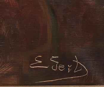 EDIT GERT, olja på duk, signerad.