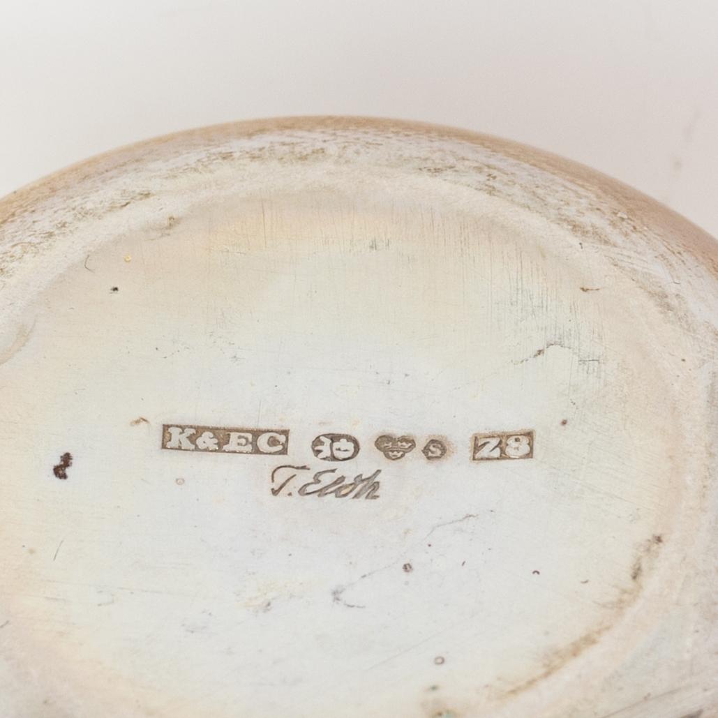 Tore Eldh,  tumlare, 12 st, silver, Carlson K & E Göteborg, 1950.