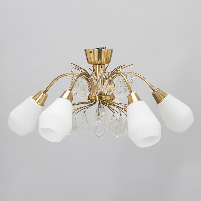 Maria Lindeman, A 1950s 'K 1 -15 /5' chandelier  for Idman.