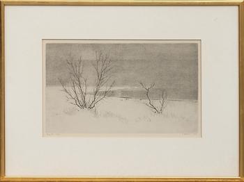 GUNNAR NORRMAN,  grafiska blad 3 stycken.