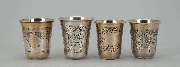 SUPKOPPAR 4 ST, Ryssland, 1900-talets början.