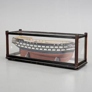 FARTYGSMODELL. 1800/1900-tal.