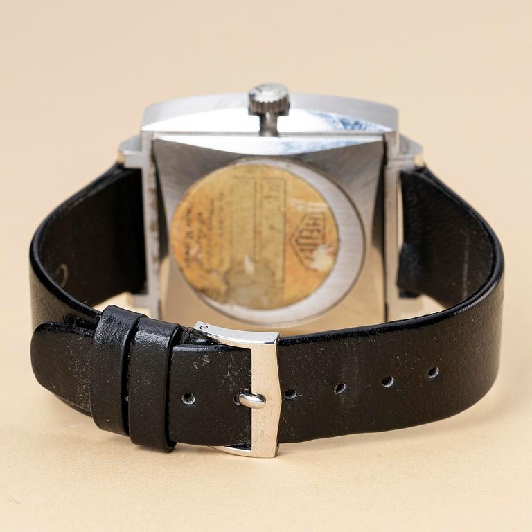 Heuer, Monaco, "Steve McQueen", "Transitional Version", ca 1970.