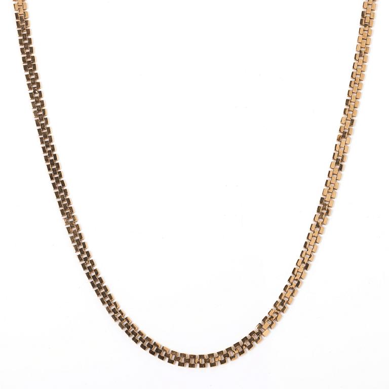 Collier, 18k, korridorlänk.