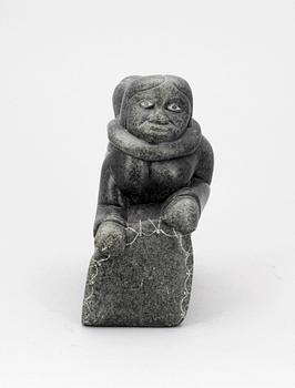 SKULPTUR, sten, Inuit, Kanada, sign, 1900-talets andra hälft.