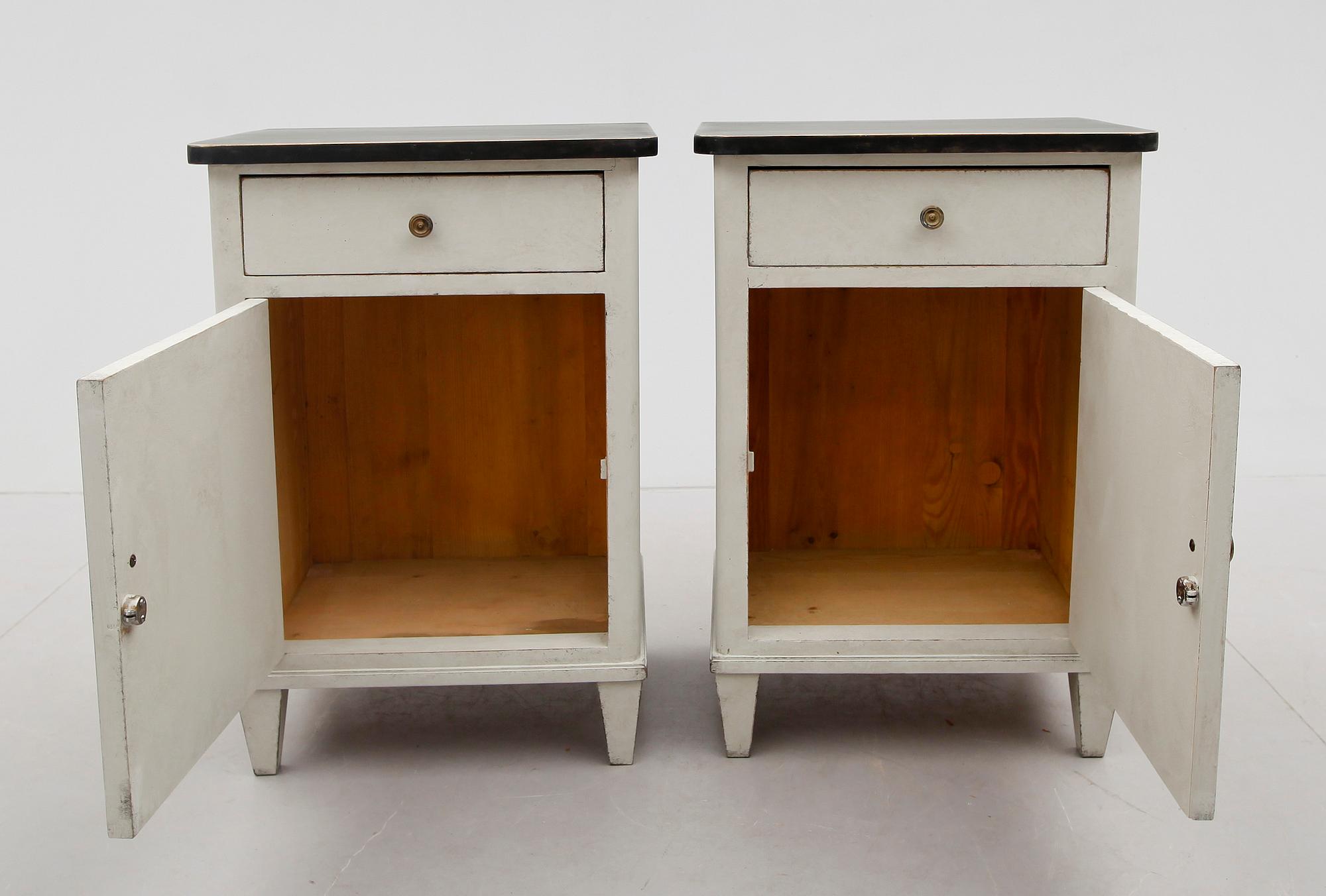 NATTDUKSBORD, 1 par, 1900-talets första hälft.