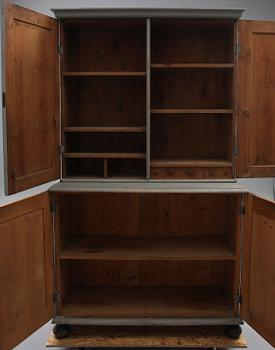 SALSSKÅP, gustaviansk stil, 1800-tal.