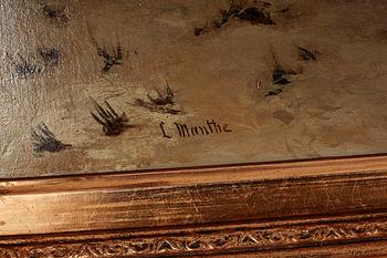 LUDVIG MUNTHE, oil on canvas, signed.