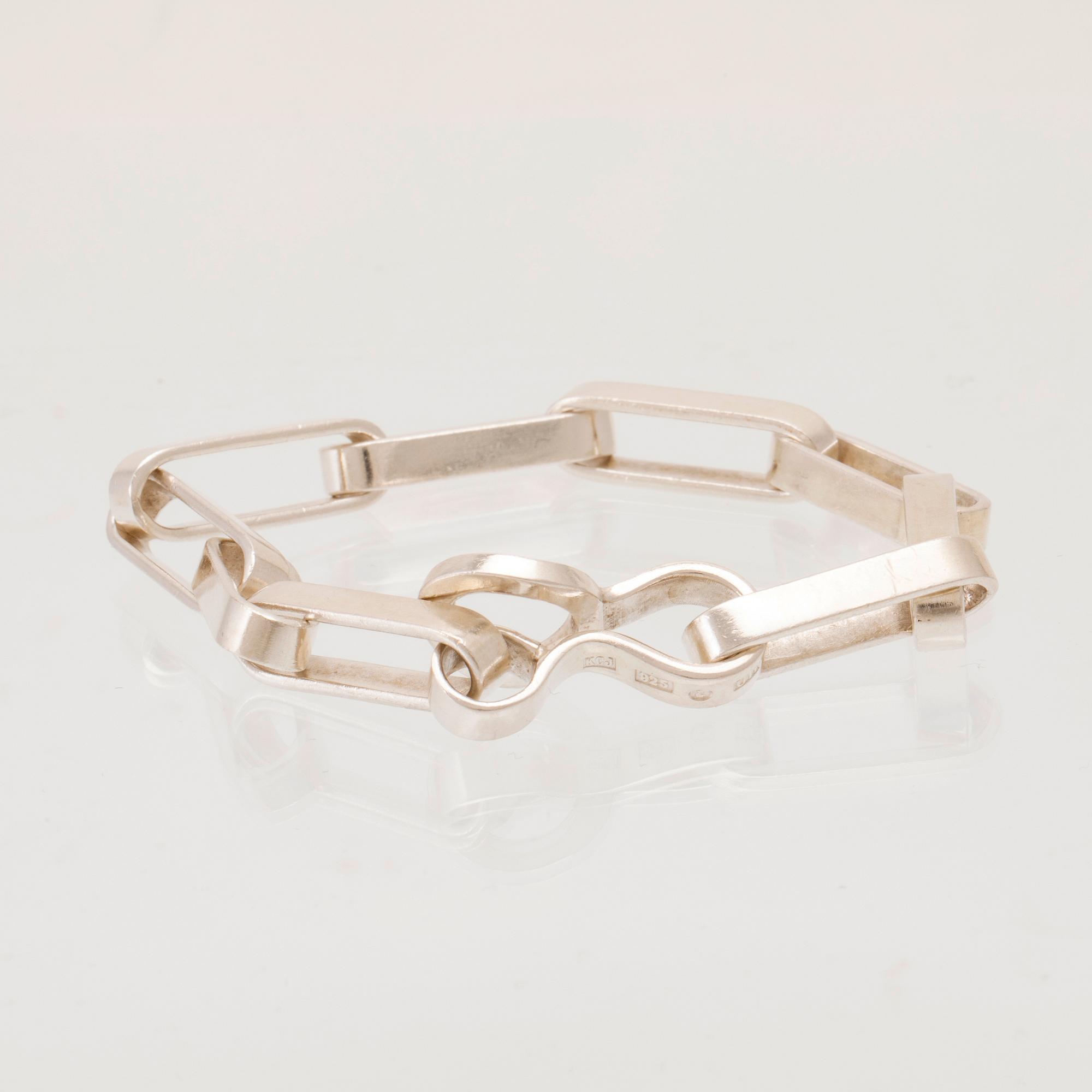 Karl-Ingemar Johansson, armband silver Göteborg 2018.