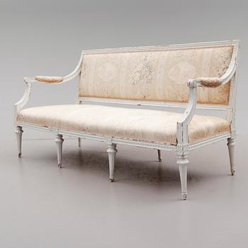 SOFFA, gustaviansk, 1700-talets andra hälft.