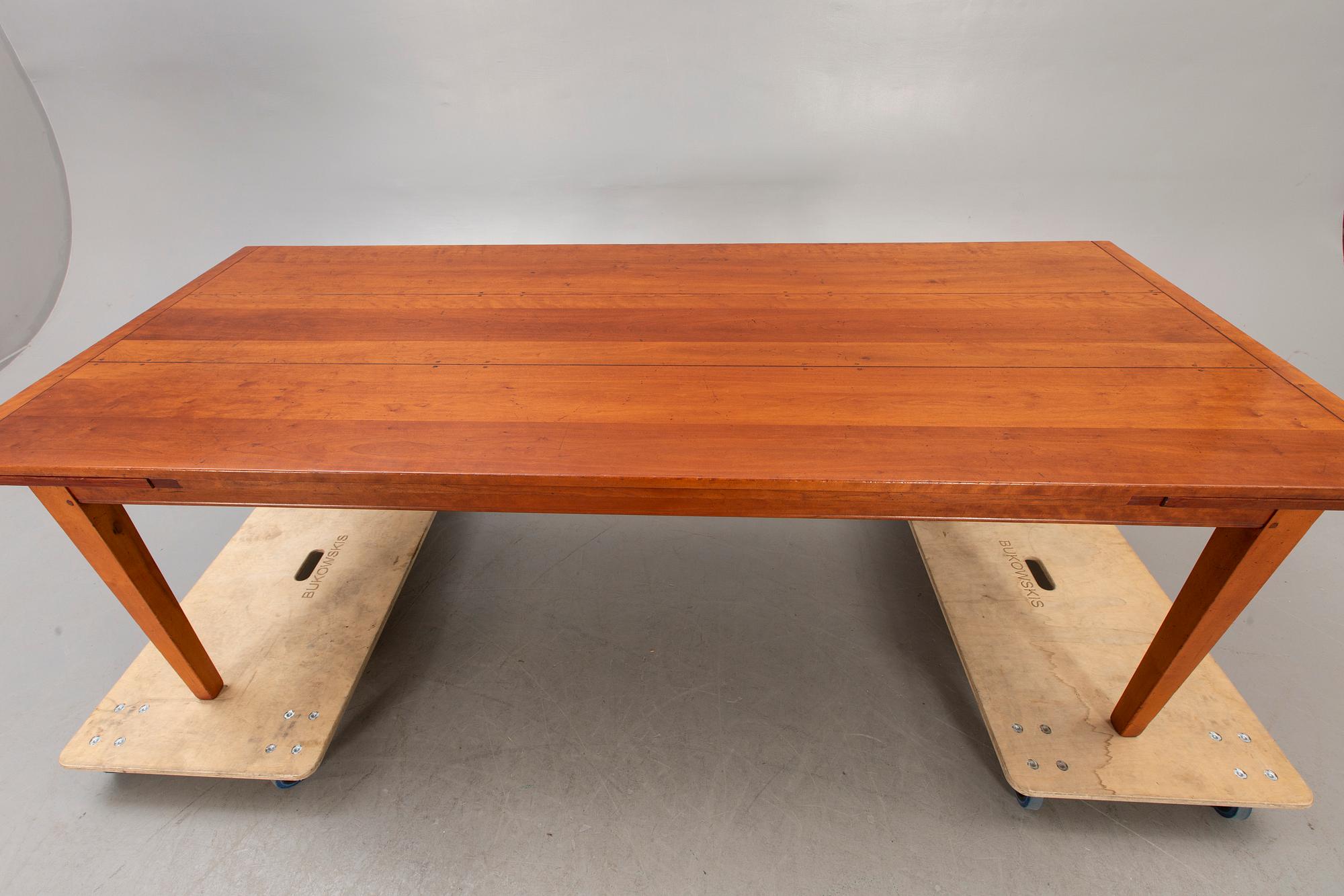 A Tornbo möbler dining table.