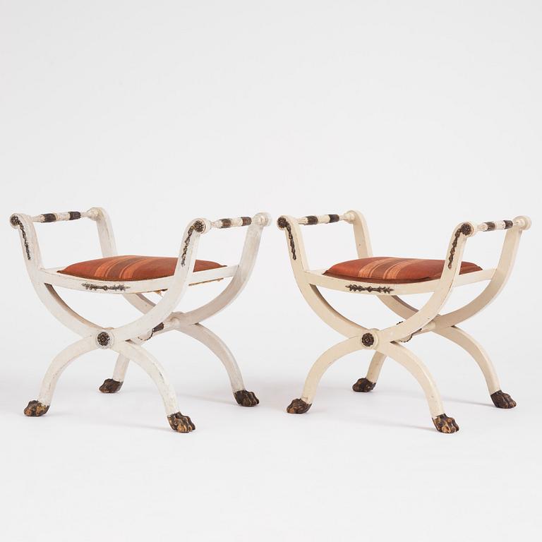 Banketter, ett par, Stockholmsarbeten, 1700-talets slut, Sengustavianska.