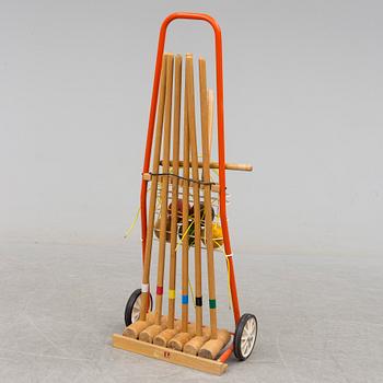 KROCKETSPEL, 1960-tal, trä.