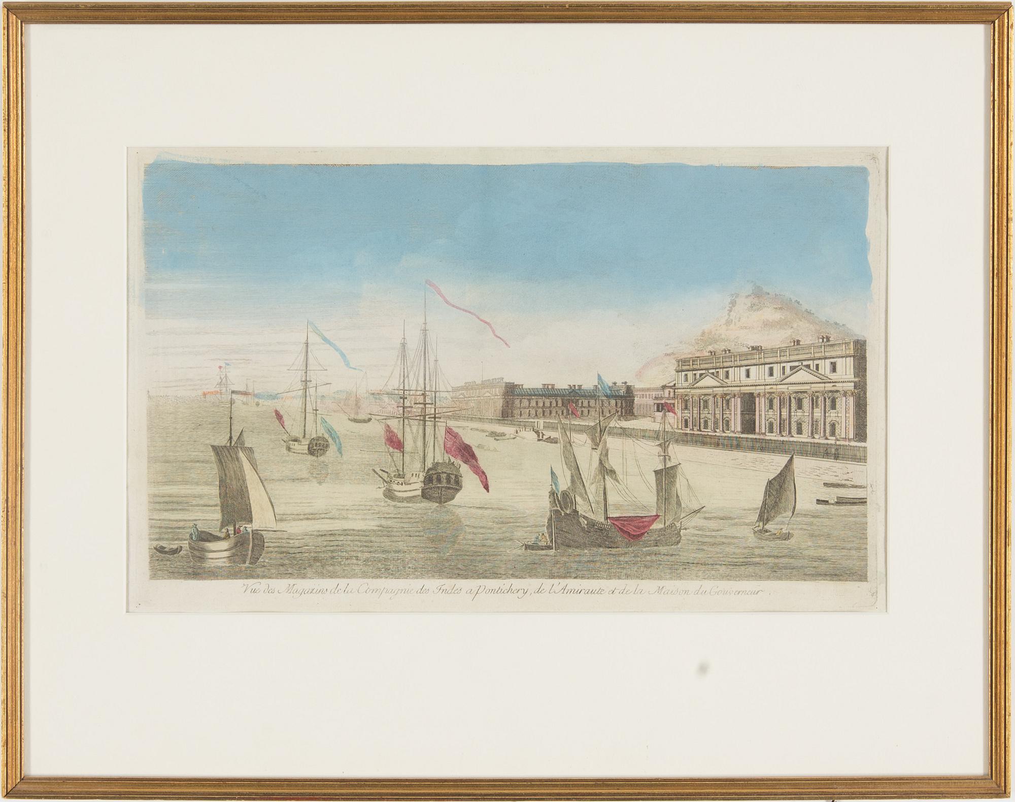 AN ENGRAVING, late 1700s/ early 1800s.