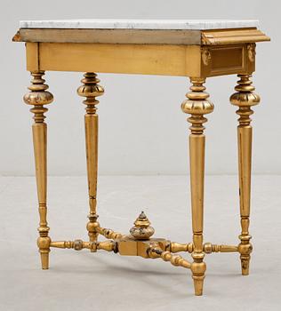 SPEGEL med KONSOLBORD, 1800-talets andra hälft.