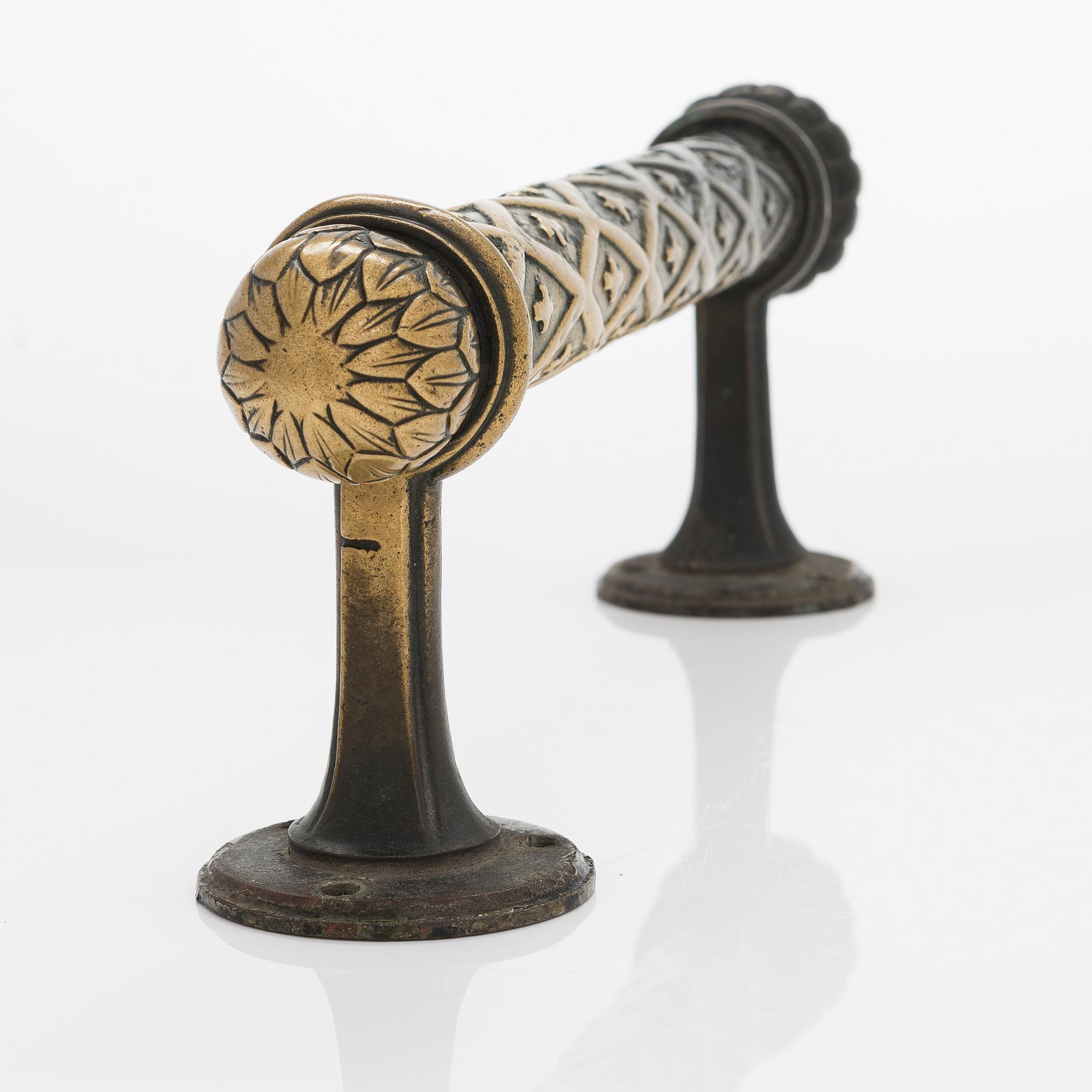 Alvar Aalto, dörrhandtag, modell 1, tillverkare Taito 1930-tal.