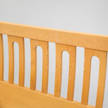 A pair of beds by Carl Malmsten for Åfors Möbelfabrik, second half of the 20th century.