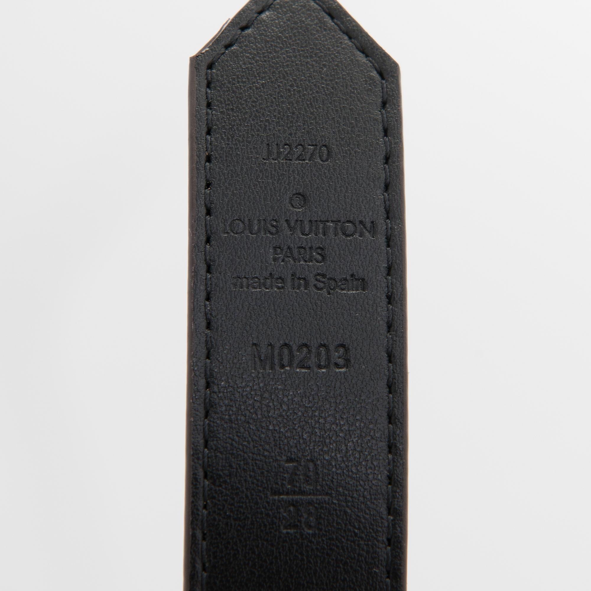 Louis Vuitton, "Dauphine Reversable", vyö, koko 70/28.