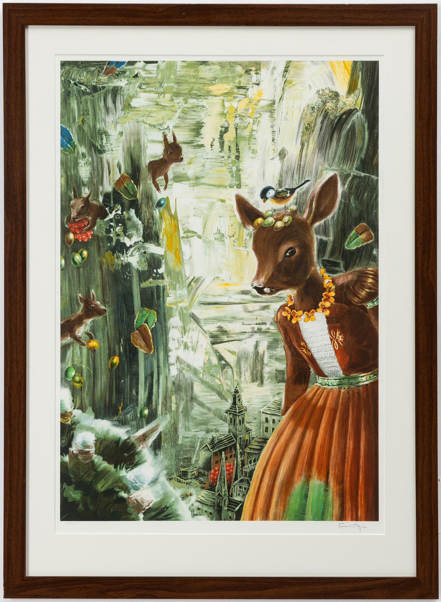 Ernst Billgren, "Äggvakt" – Ur portföljen "Vid vägens slut".