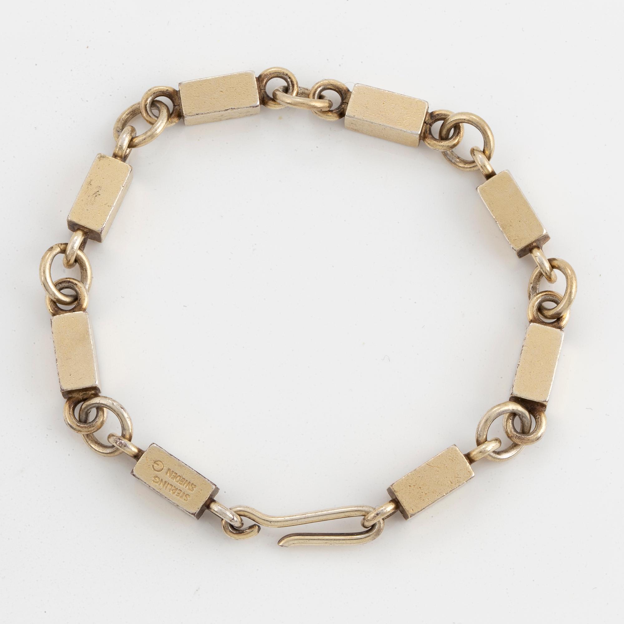 WIWEN NILSSON, bracelet, Lund, 1958,