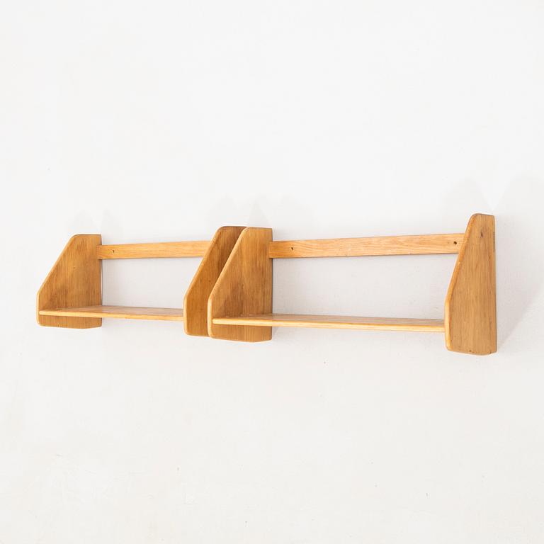 Hans J. Wegner, a pair of shelves, Ry Möbler Denmark 1950s/60s.