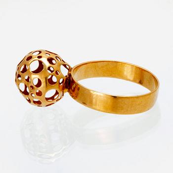 Liisa Vitali, hänge, örhängen, ring, 18K guld.