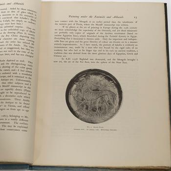 A collection of "Hanway's Travels in Persia" as well as "Tapestries with Figures from the 16th and 17th Centuries" etc.