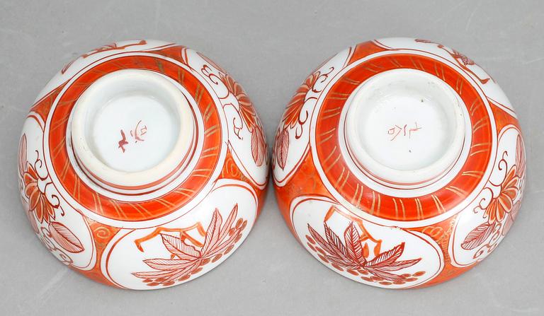 KOPPAR, ett par, Japan, Meiji (1868-1912).