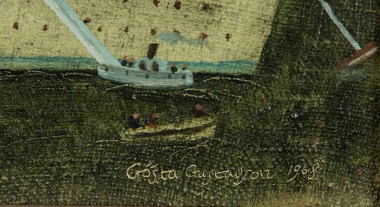 Gösta Gustavson, "Gripsholm på Strömmen".