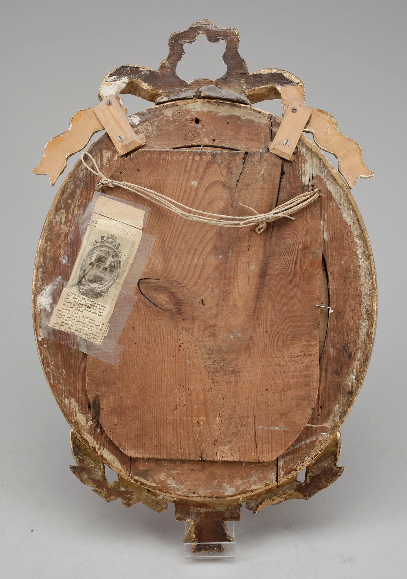 SPEGELLAMPETT, gustaviansk, 1700-talets andra hälft.