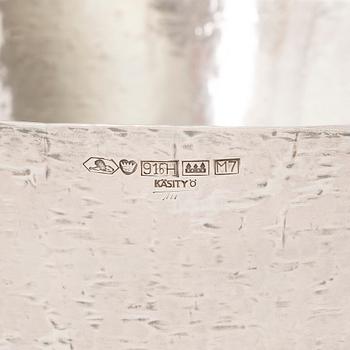 TAPIO WIRKKALA, MALJA, hopeaa, leimasigneerattu TW, Kultakeskus, Hämeenlinna 1965.