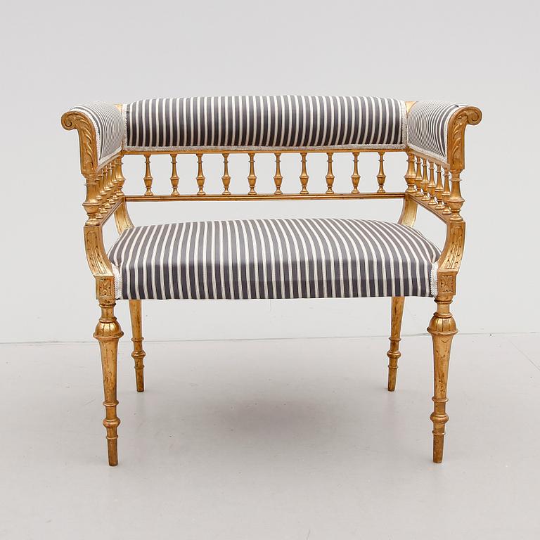 SOFFA, sent 1800-tal, mindre modell.