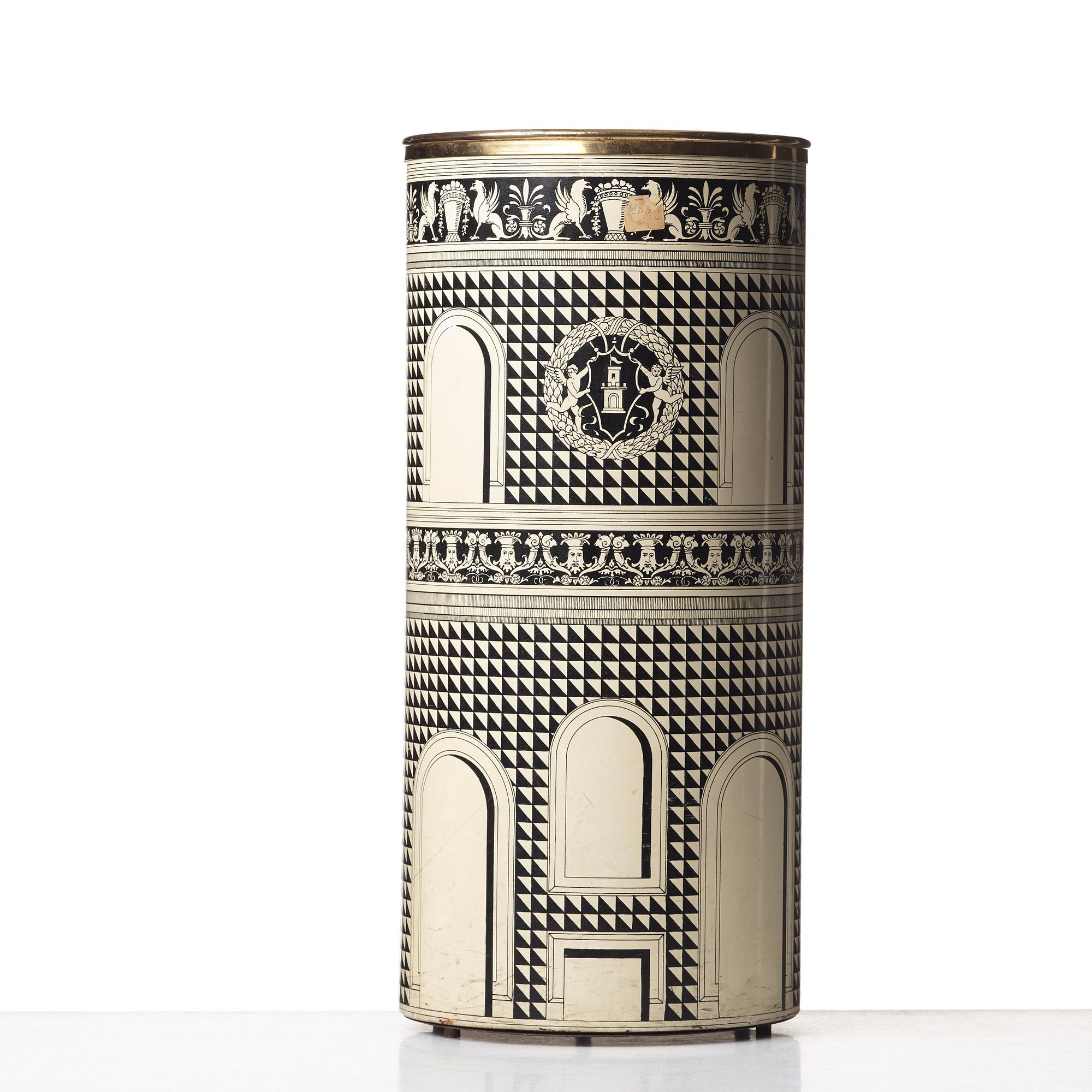 Piero Fornasetti, paraplyställ, Milano, Italien.