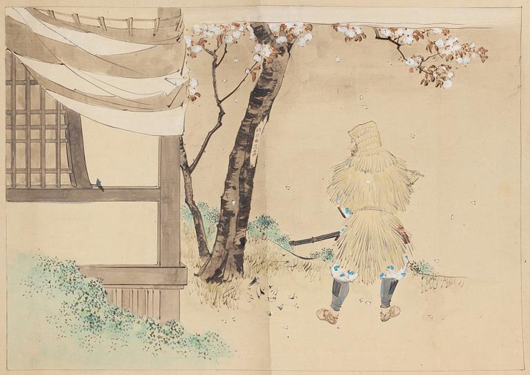 MAKIMONO, Japan, tidigt 1900-tal.