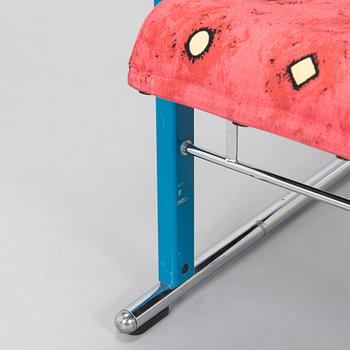 Yrjö Kukkapuro, A 1980s  'Experiment' open armchair for Avarte, Finland.