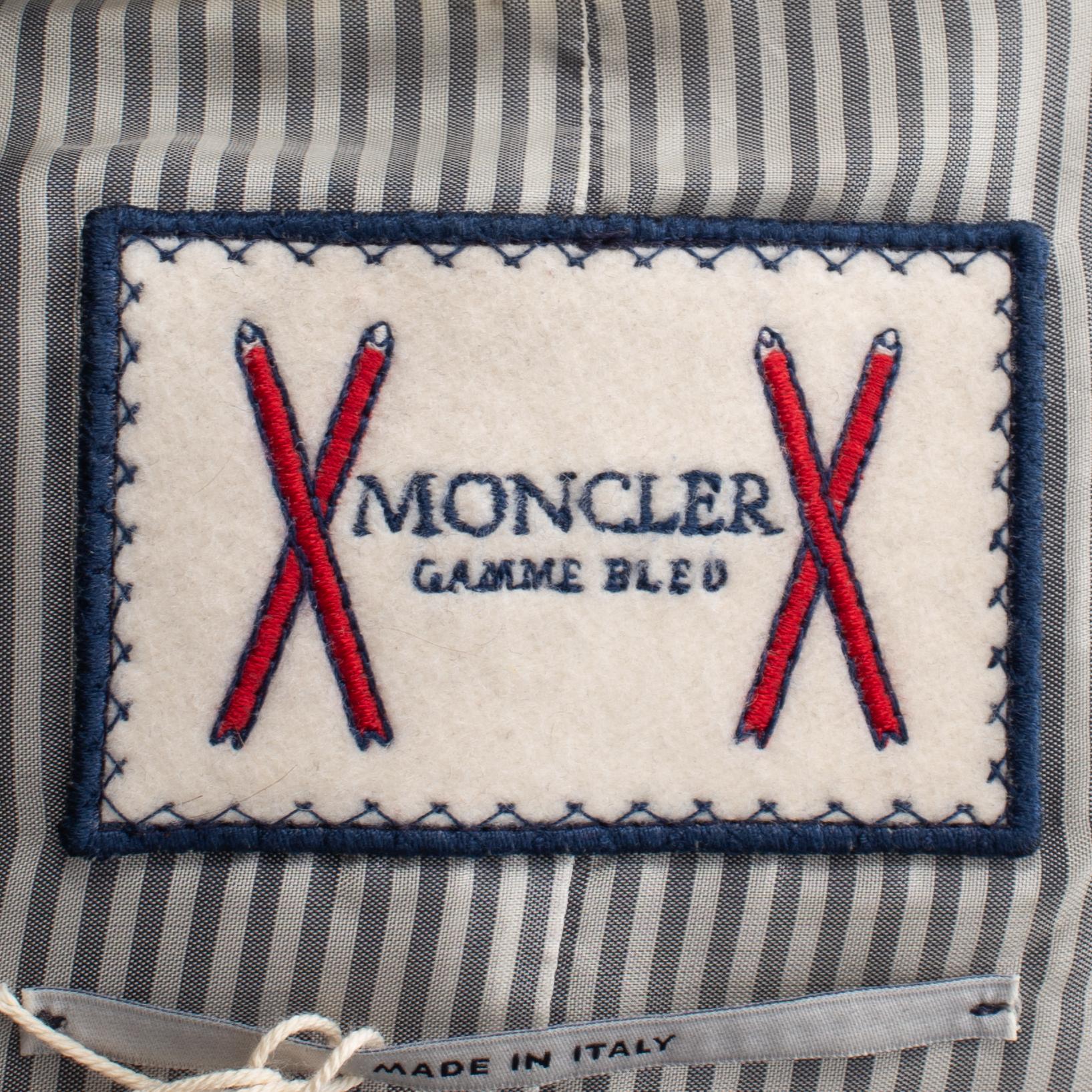 MONCLER 　ハンガー　GAMME BLEU MONCLER GAMME BLEU モンクレール ガムブルー ハンガー 40cm 5本セット