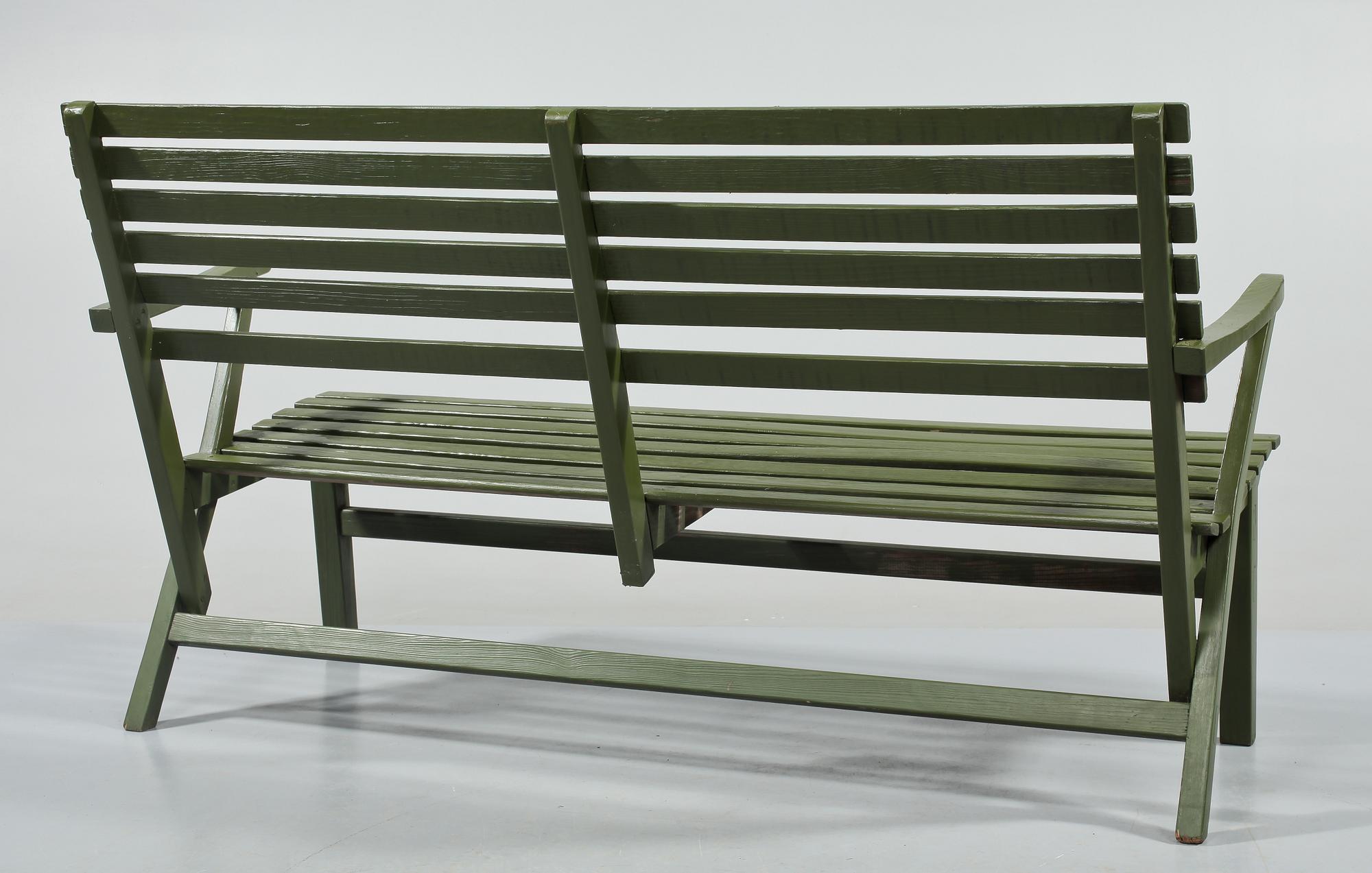 TRÄDGÅRDSMÖBEL, 4 delar, Carl Malmsten för ITA Ingelstaverken AB, 1900-talets andra hälft.