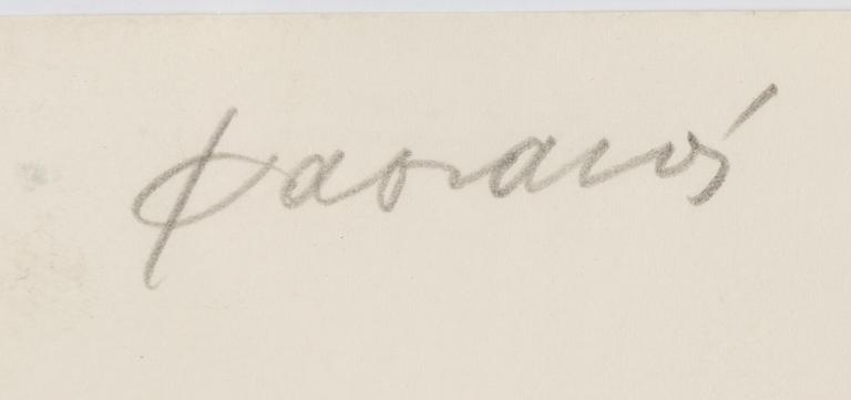 Alexandre Fassianos, Untitled.