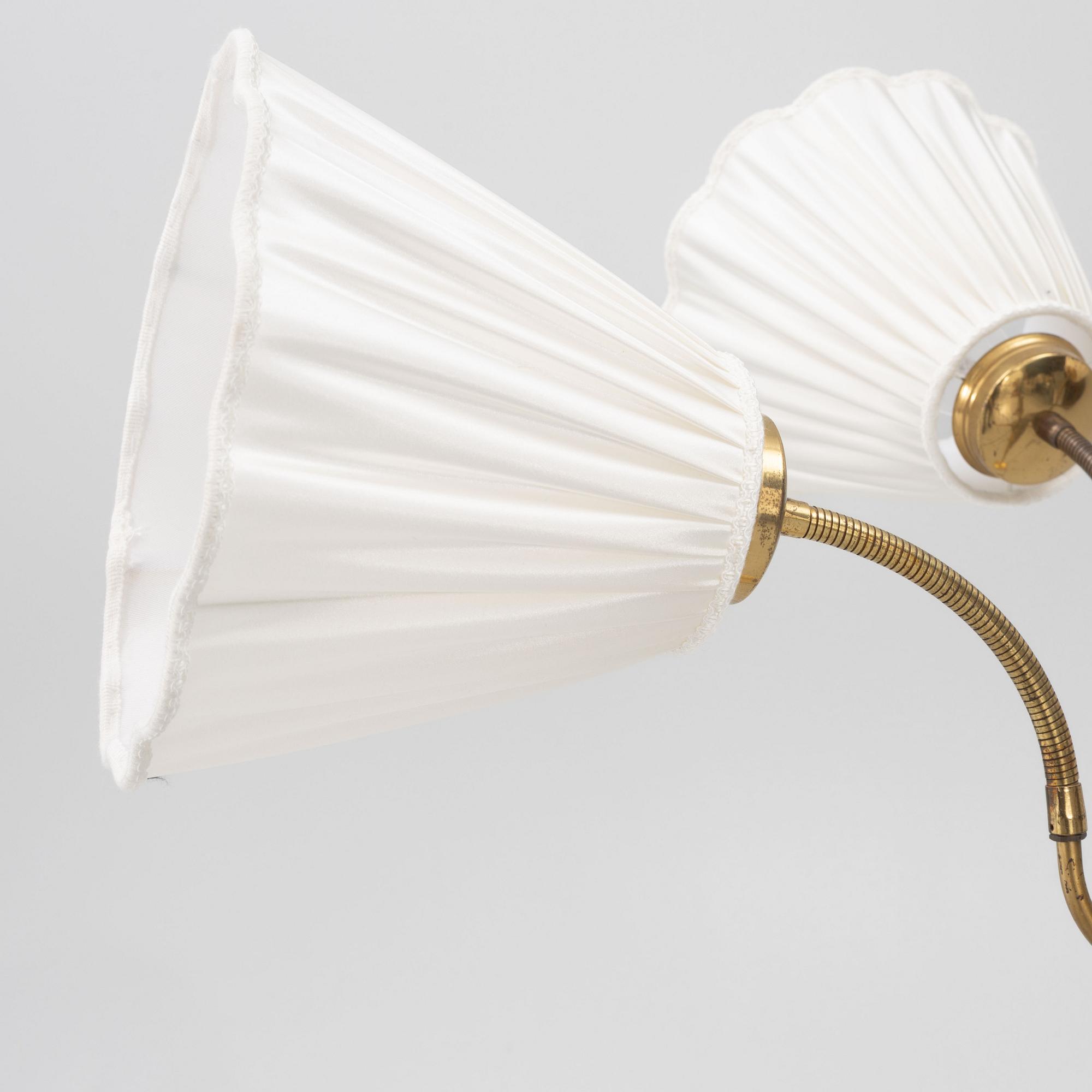 Gustaf Lundgren AB, a Swedish Modern floor lamp, Malmö, 1940s-50s.