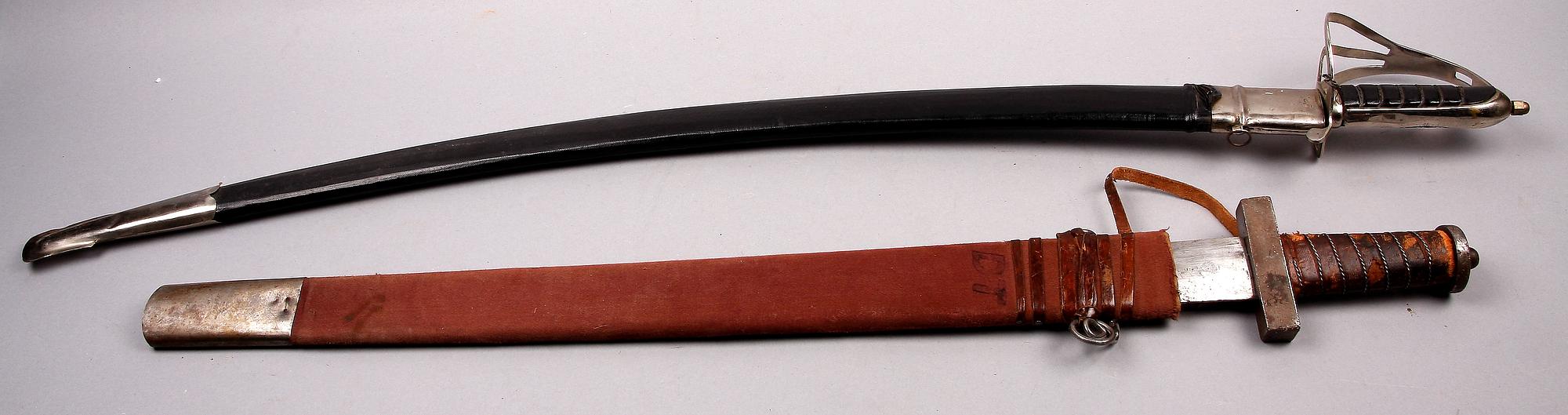 SVÄRD SAMT SABEL, 1900-tal.