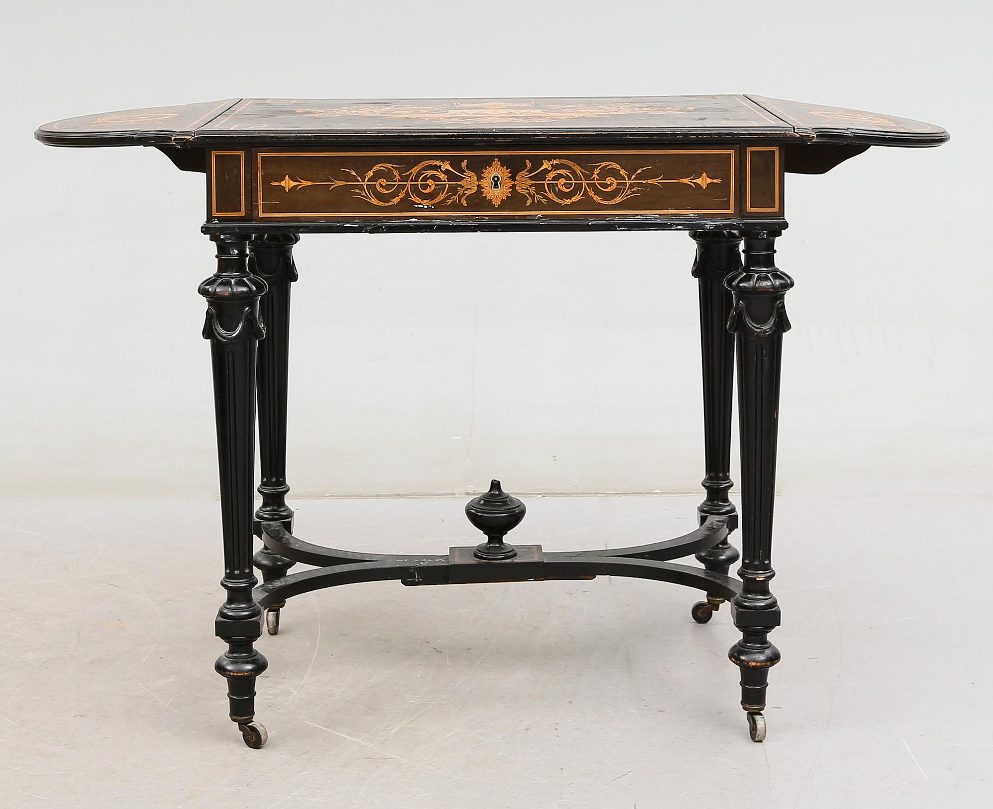 KLAFFBORD, 1800-talets andra hälft.