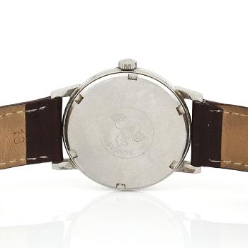 HERRARMBANDSUR, stål, Omega, Genéve, 1900-talets andra hälft.