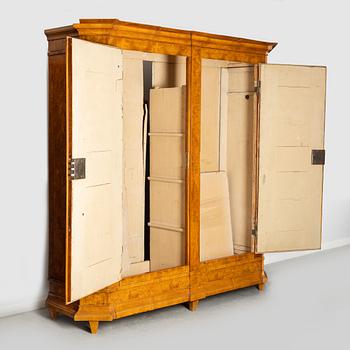 A late 18th century cupboard, probably German.