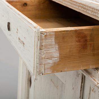 An early 19th Century Gustavian cupboard.