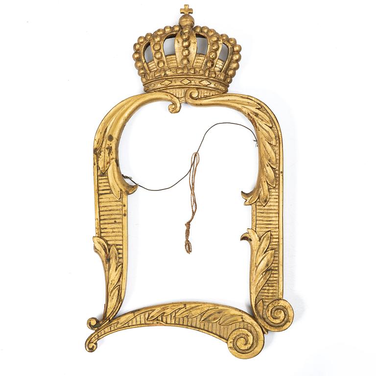 Frame, Oscarian, late 19th century.