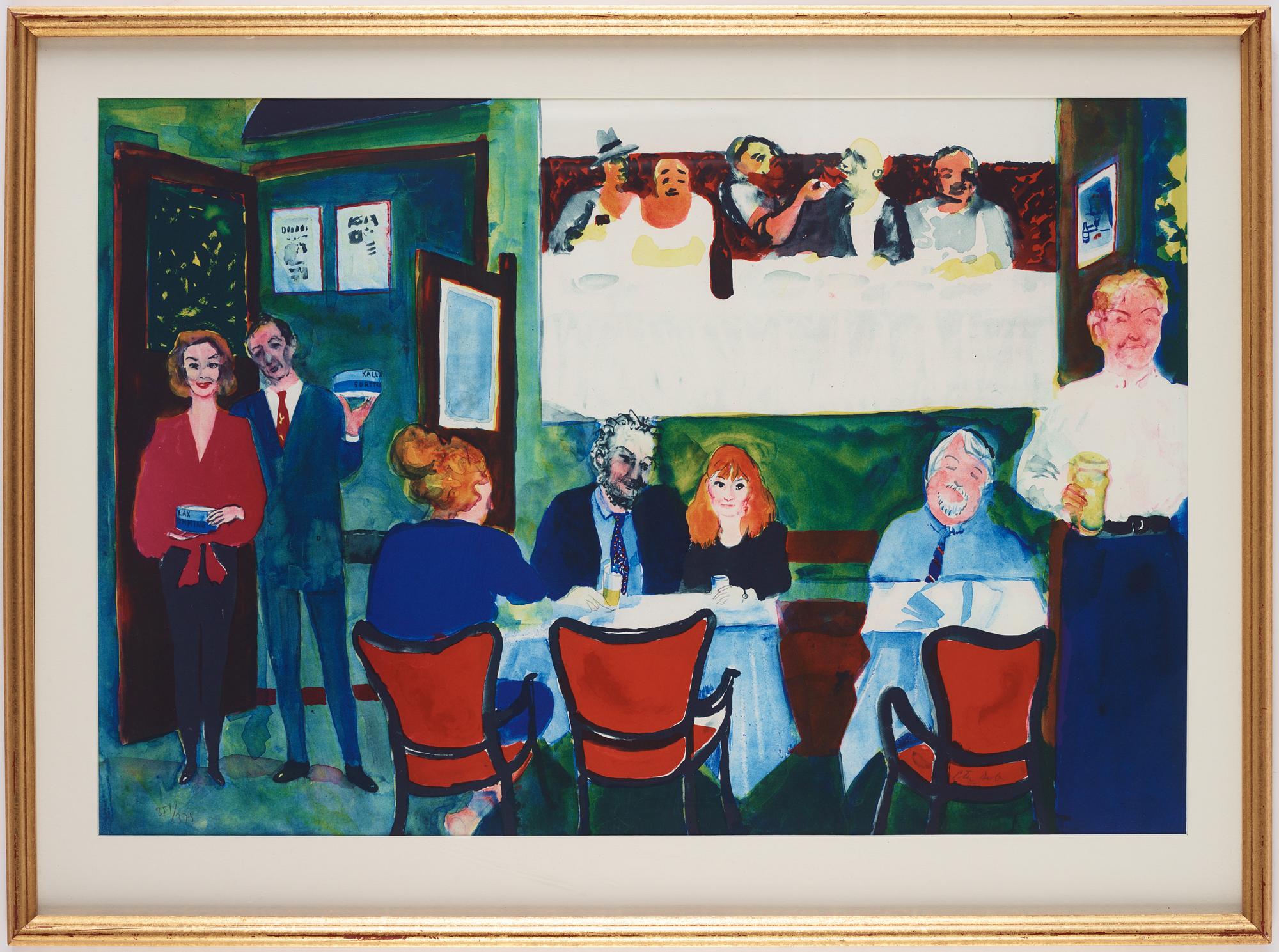 Peter Dahl, "På restaurang KB".