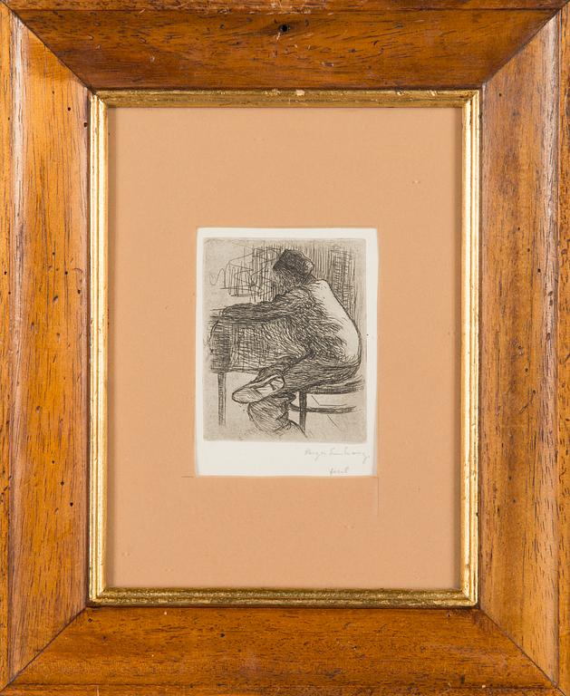 Hugo Simberg, Vid bordet.