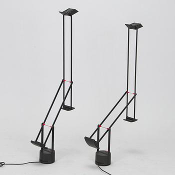 Richard Sapper, pöytävalaisinpari, "Tizio", Artemide, Italia.