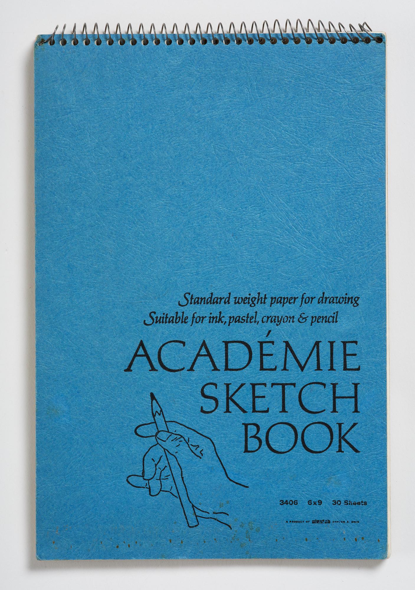 Lotte Laserstein, 3 skissböcker med blyertsteckningar.